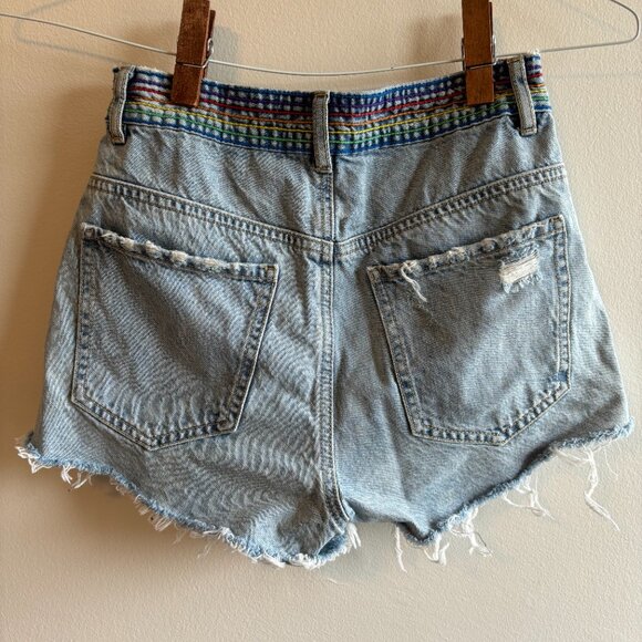 Garage | Pride Blue Festival Shorts - Picture 3 of 4